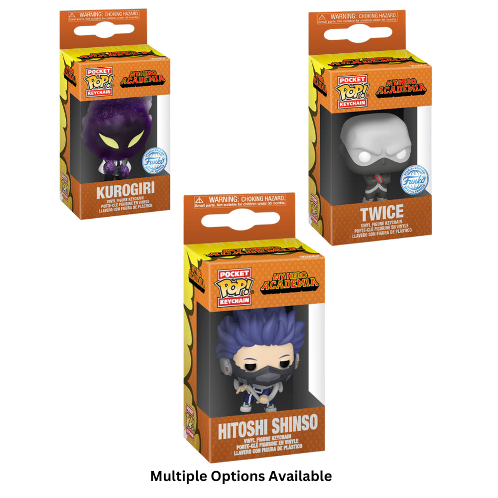 My Hero Academia Funko POP Vinyl Keyring – Anime & Manga, Funko, 4 cm, 2023, brand new collector item, Uncanny Collectibles Dublin Ireland