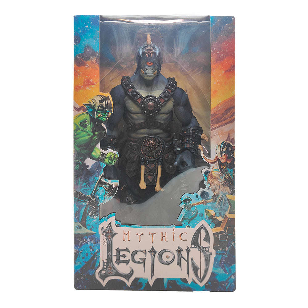 Mythic Legions Argemedes Four Horsemen Studios Ogre Scale Action Figure 2019 25cm – Mythic Legions, Four Horsemen Studios, 25 cm, 2019, pre-owned collector piece, Uncanny Collectibles Dublin Ireland