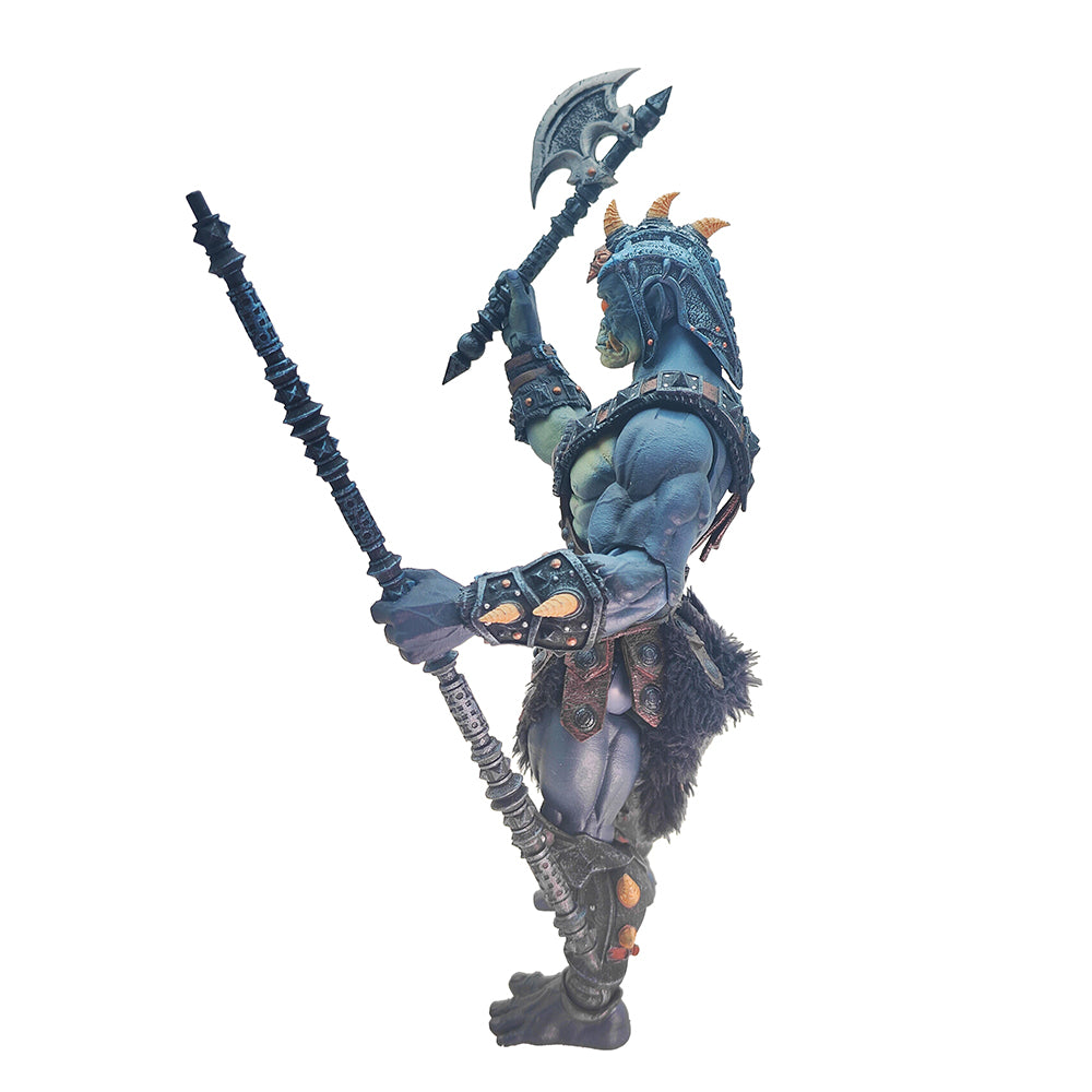 Mythic Legions Argemedes Four Horsemen Studios Ogre Scale Action Figure 2019 25cm – Mythic Legions, Four Horsemen Studios, 25 cm, 2019, pre-owned collector piece, Uncanny Collectibles Dublin Ireland