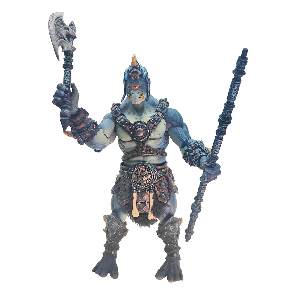 Mythic Legions Argemedes Four Horsemen Studios Ogre Scale Action Figure 2019 25cm – Mythic Legions, Four Horsemen Studios, 25 cm, 2019, pre-owned collector piece, Uncanny Collectibles Dublin Ireland