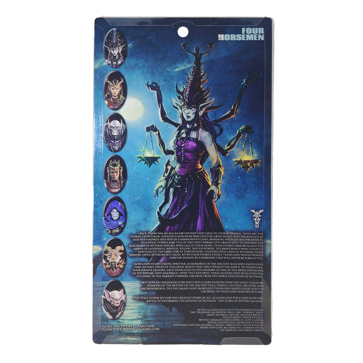 Mythic Legions Artemyss Silverchord II Illythia Wave Four Horsemen Figure 2022