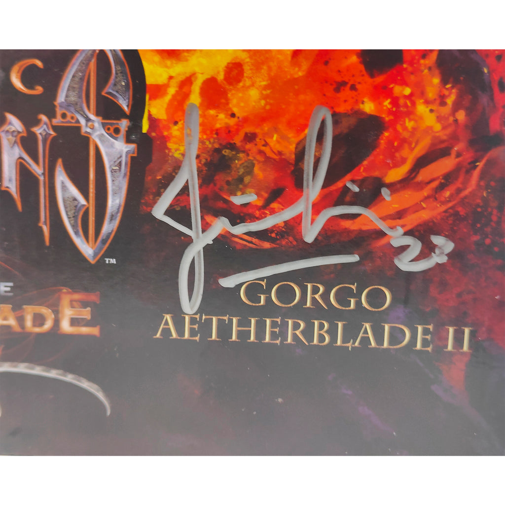 Mythic Legions Attila Leossyr II Gorgo Aetherblade II Signed Kickstarter 2 Pack