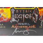 Mythic Legions Attila Leossyr II Gorgo Aetherblade II Signed Kickstarter 2 Pack