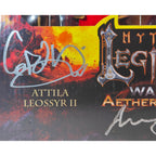 Mythic Legions Attila Leossyr II Gorgo Aetherblade II Signed Kickstarter 2 Pack