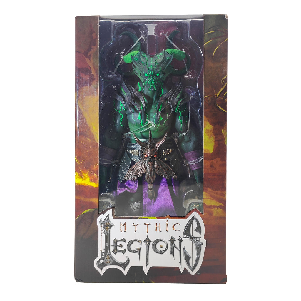 Mythic Legions Azahazzar Poxxus Wave Ogre Scale Four Horsemen Figure 2023, 20cm, pre-owned
