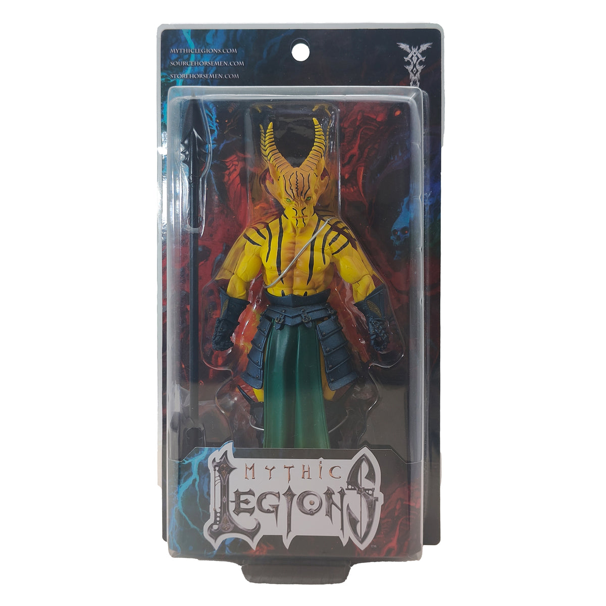 Mythic Legions Azhar All Stars 5 Four Horsemen Action Figure 2023, 15cm, pre-owned