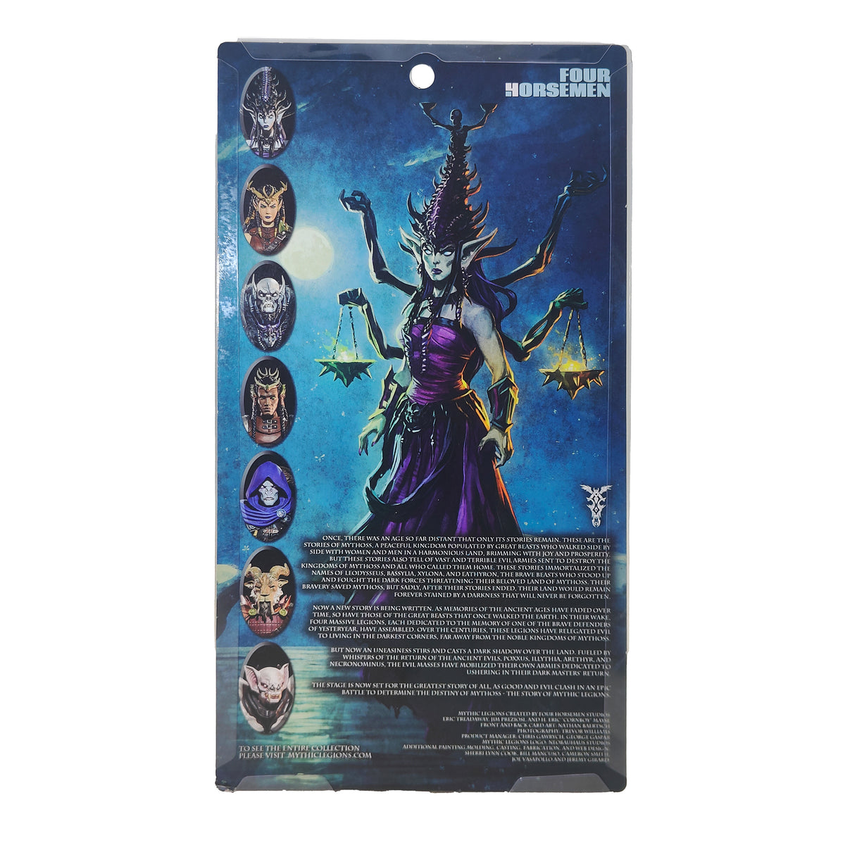 Mythic Legions Baron Volligar 2 Illythia Four Horsemen Action Figure 2022