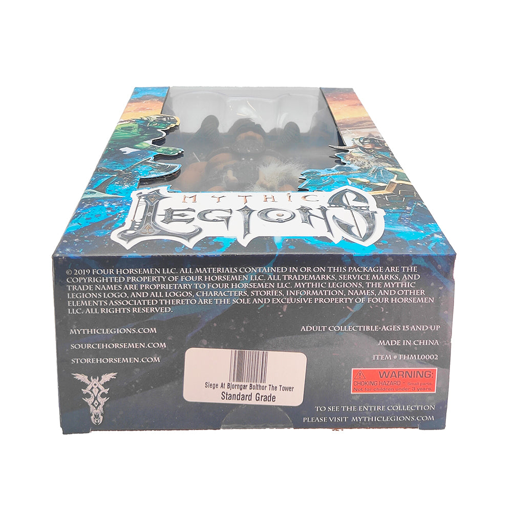 Mythic Legions Bolthor the Tower Four Horsemen Studios Ogre Scale Action Figure 2019 25cm – Mythic Legions, Four Horsemen Studios, 25 cm, 2019, pre-owned collector piece, Uncanny Collectibles Dublin Ireland