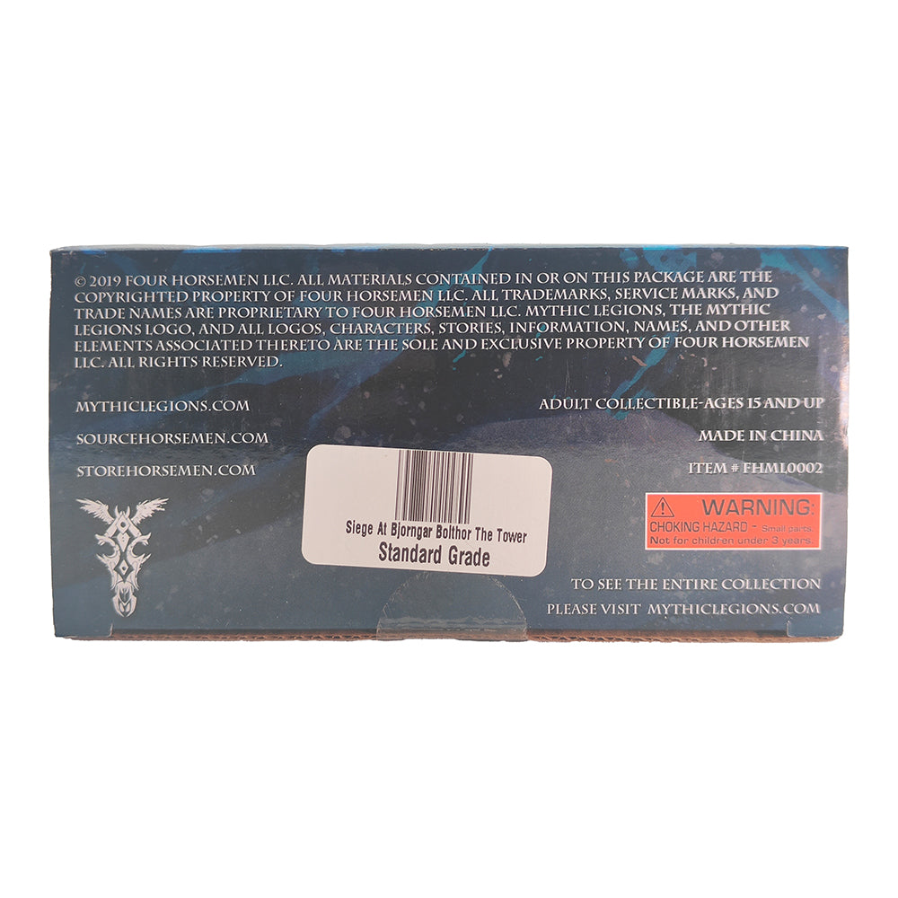 Mythic Legions Bolthor the Tower Four Horsemen Studios Ogre Scale Action Figure 2019 25cm – Mythic Legions, Four Horsemen Studios, 25 cm, 2019, pre-owned collector piece, Uncanny Collectibles Dublin Ireland