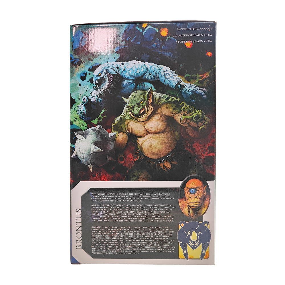 Mythic Legions Brontus Four Horsemen Studios Ogre Scale Action Figure 2022 25cm – Mythic Legions, Four Horsemen Studios, 25 cm, 2022, pre-owned collector piece, Uncanny Collectibles Dublin Ireland