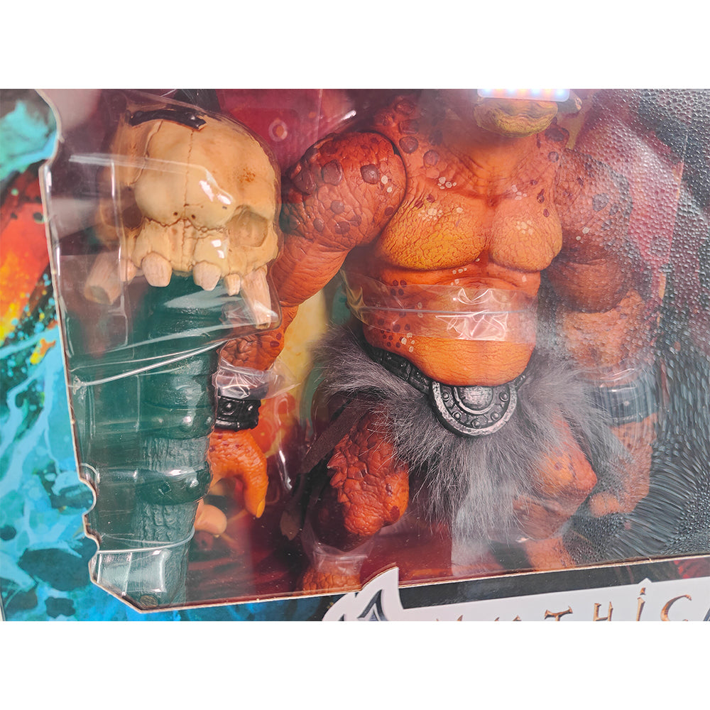 Mythic Legions Brontus Four Horsemen Studios Ogre Scale Action Figure 2022 25cm – Mythic Legions, Four Horsemen Studios, 25 cm, 2022, pre-owned collector piece, Uncanny Collectibles Dublin Ireland