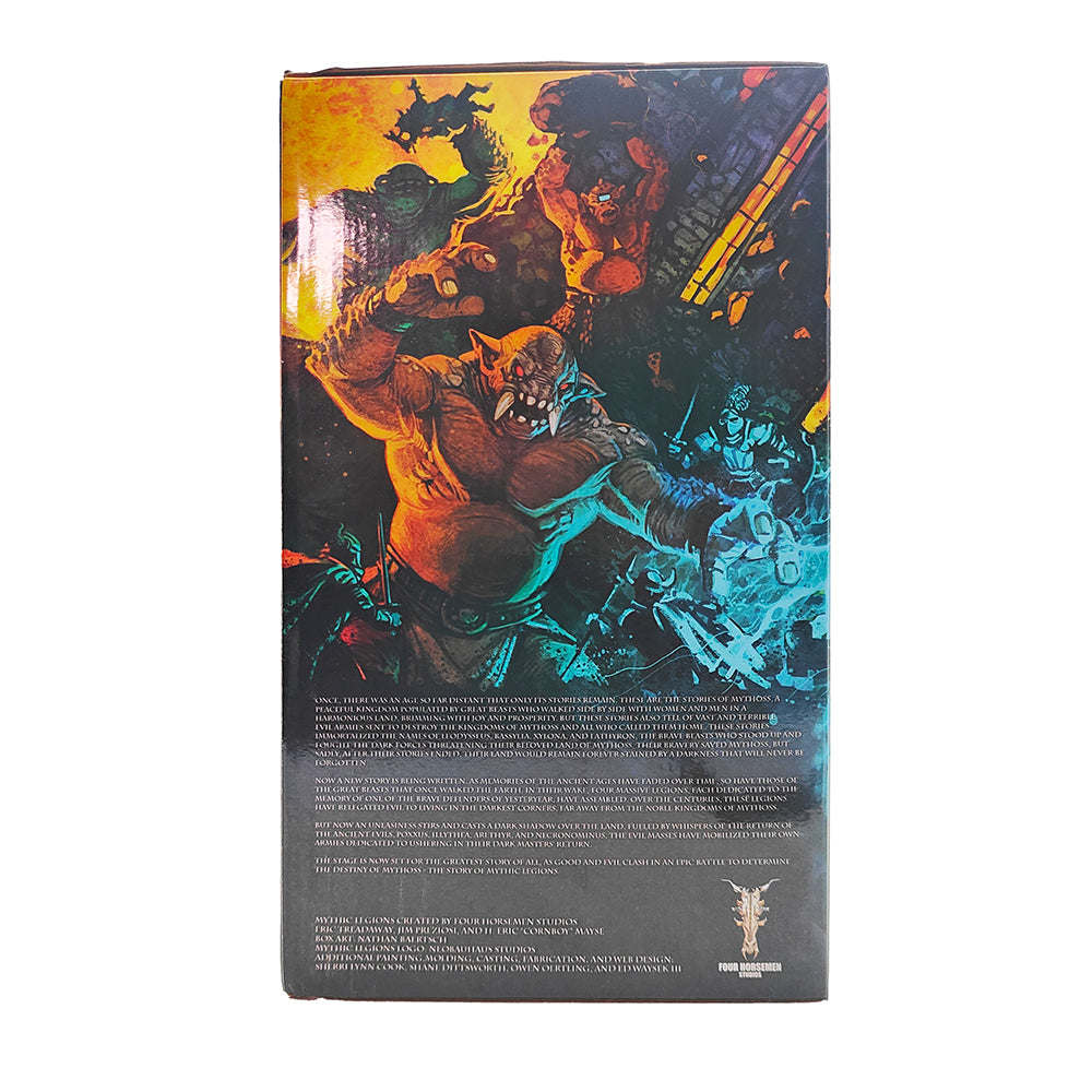 Mythic Legions Brontus Four Horsemen Studios Ogre Scale Action Figure 2022 25cm – Mythic Legions, Four Horsemen Studios, 25 cm, 2022, pre-owned collector piece, Uncanny Collectibles Dublin Ireland