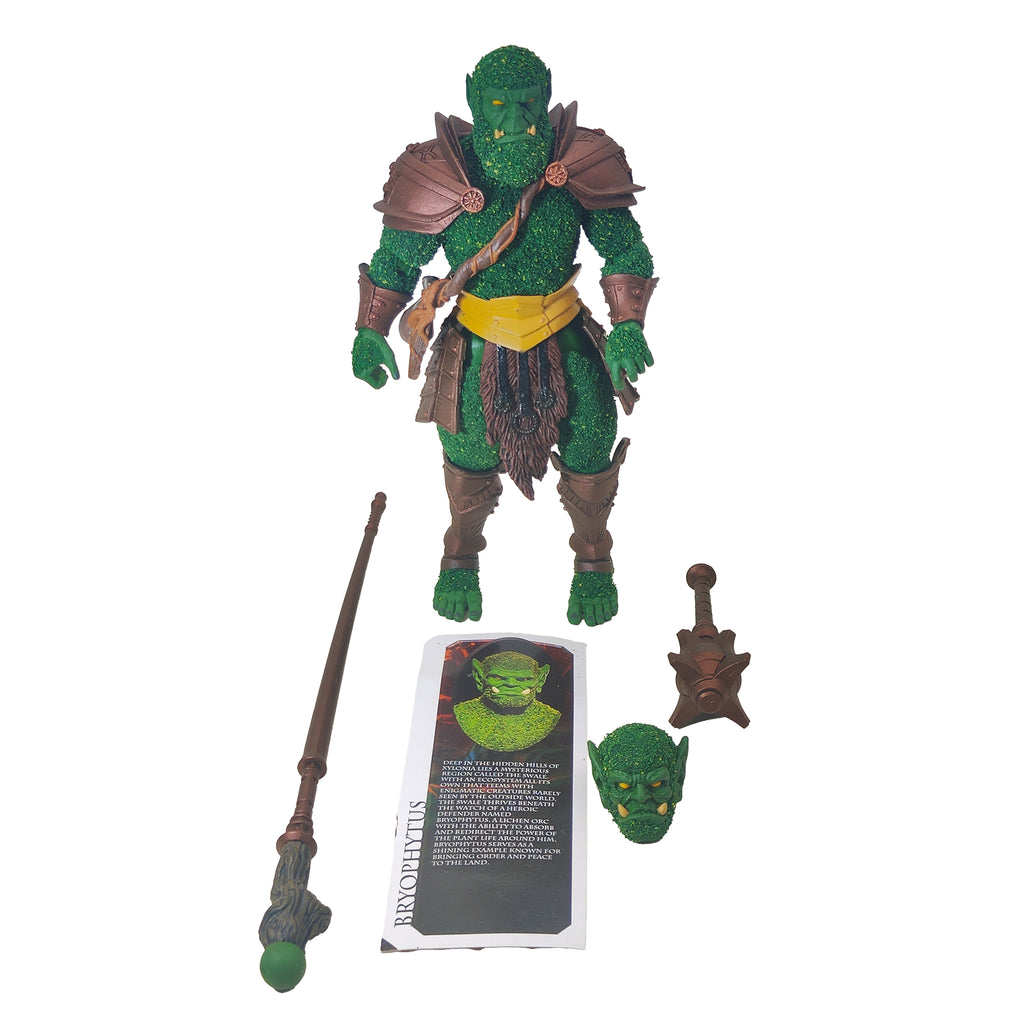 Mythic Legions Bryophytus All Stars 4 Four Horsemen Action Figure, 15cm, 2021, pre-owned