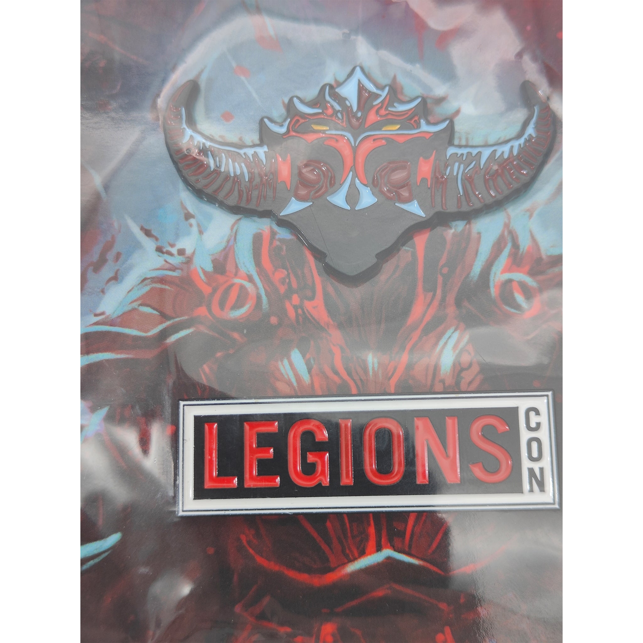 Mythic Legions Con 2023 Pin Set Wal-Torr Vorgus II Logo Four Horsemen Studios – Mythic Legions, Four Horsemen Studios, 3 cm, 2023, pre-owned collector piece, Uncanny Collectibles Dublin Ireland