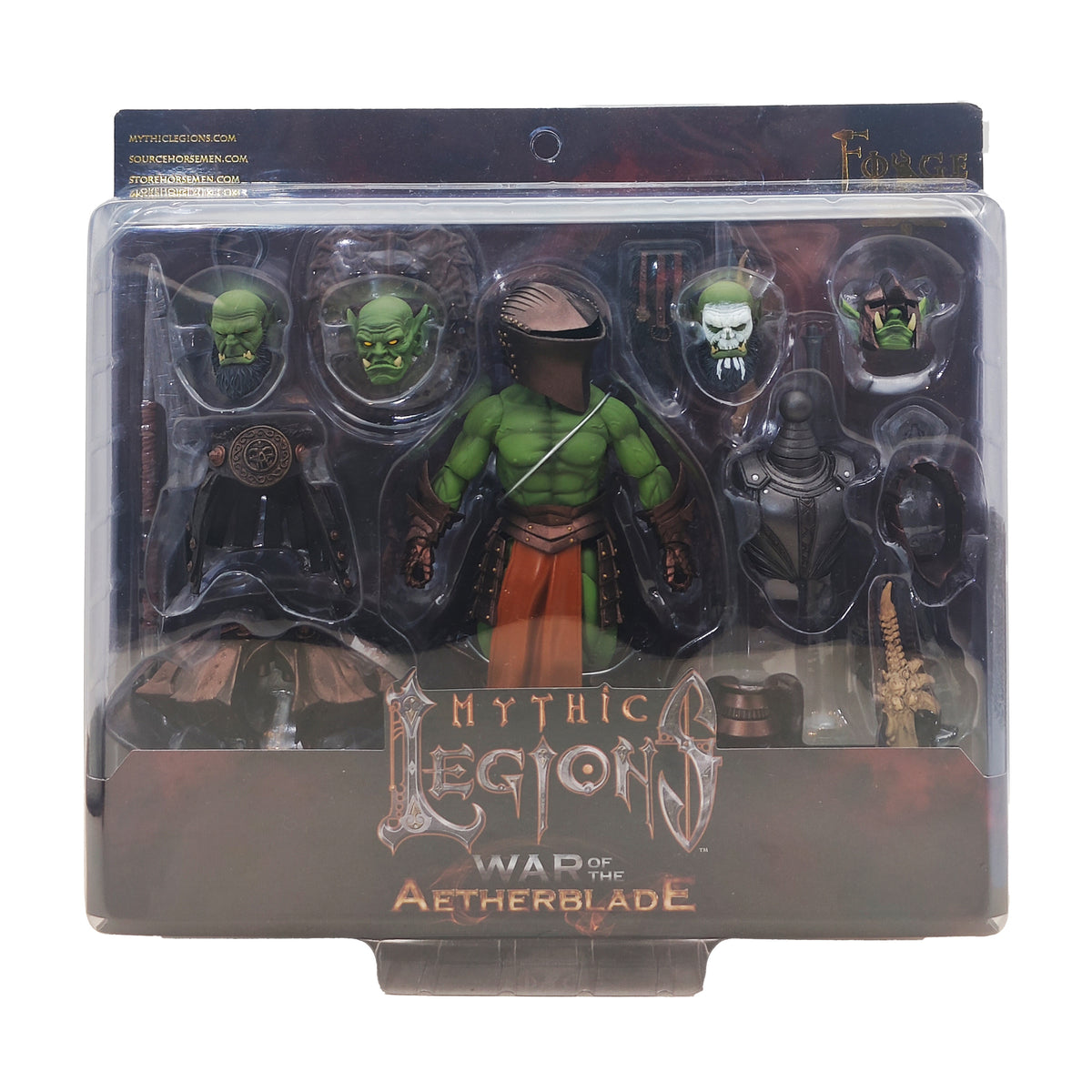 Mythic Legions Deluxe Male Orc Builder Aetherblade Four Horsemen Figure 2022