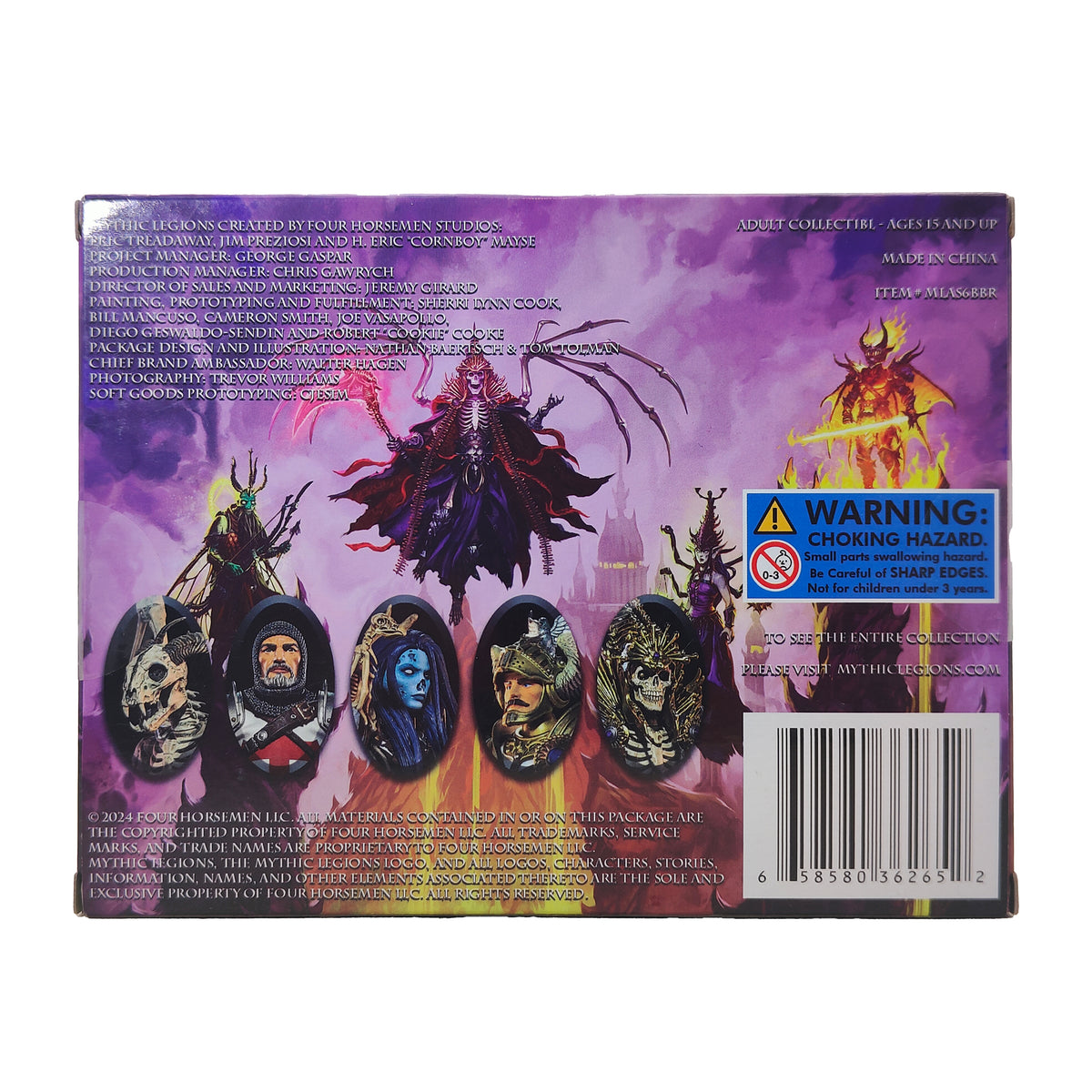 Mythic Legions Duban All Stars 5 Four Horsemen Figure and Brown Belt Pack Bundle - photo 10 of 16