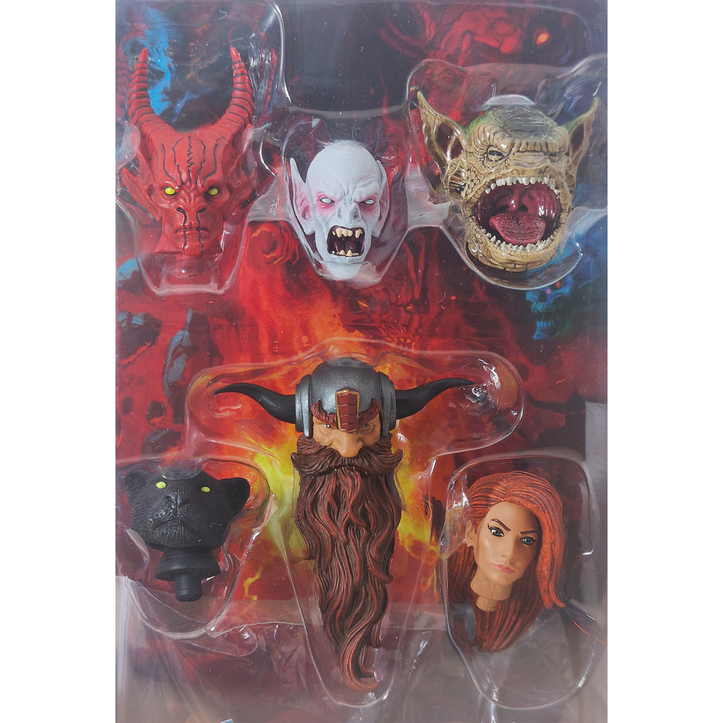 Mythic Legions Heads Pack 1 All Stars Trolls Four Horsemen Accessory 2023