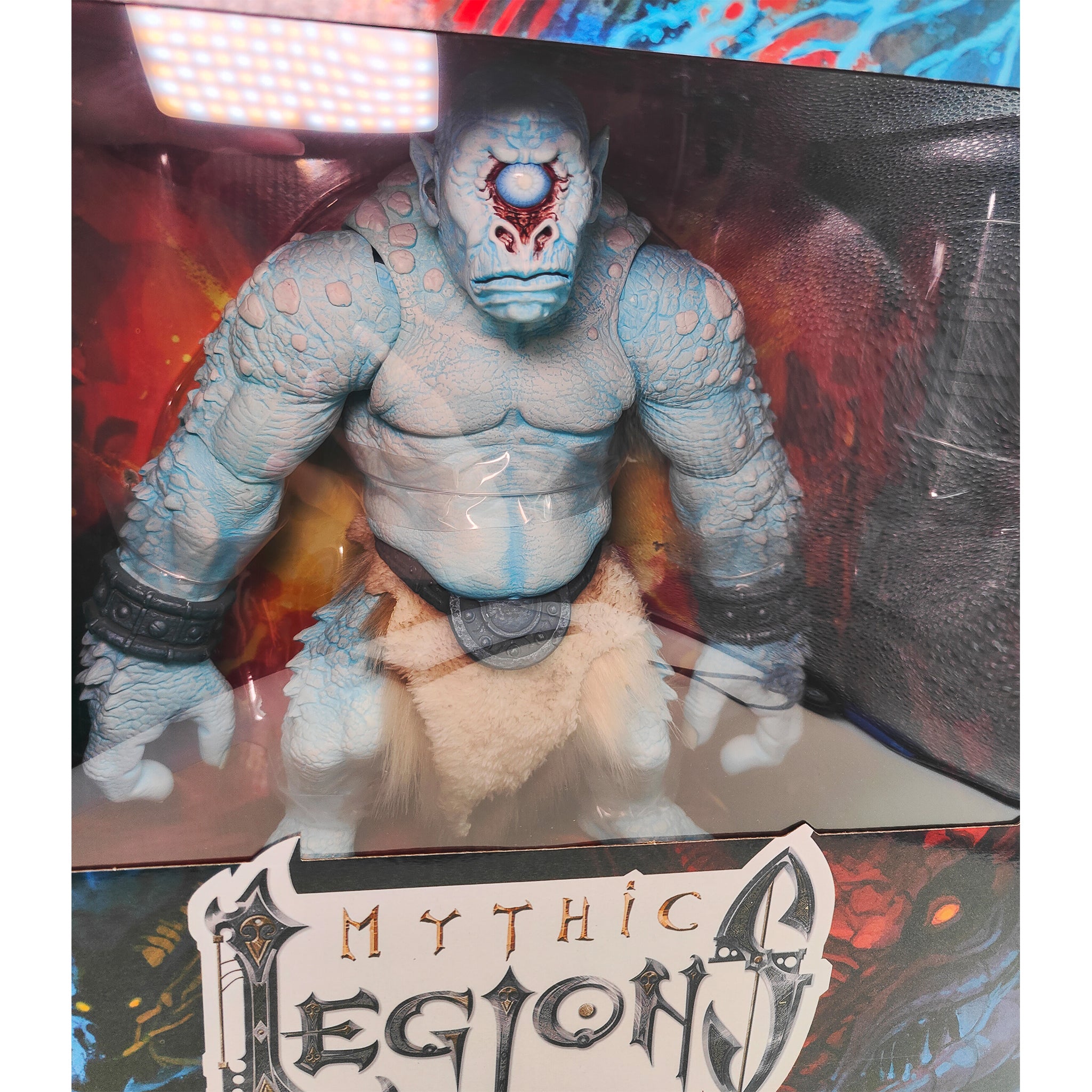 Mythic Legions Ice Troll 2 Four Horsemen Studios Ogre Scale Action Figure 2022 25cm – Mythic Legions, Four Horsemen Studios, 25 cm, 2022, pre-owned collector piece, Uncanny Collectibles Dublin Ireland