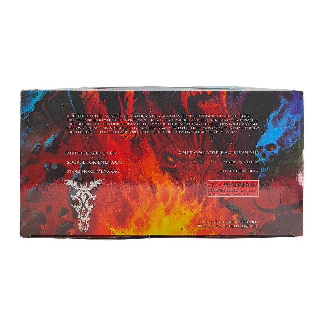 Mythic Legions Ice Troll Four Horsemen Studios Ogre Scale Action Figure 2019 25cm – Mythic Legions, Four Horsemen Studios, 25 cm, 2019, pre-owned collector piece, Uncanny Collectibles Dublin Ireland