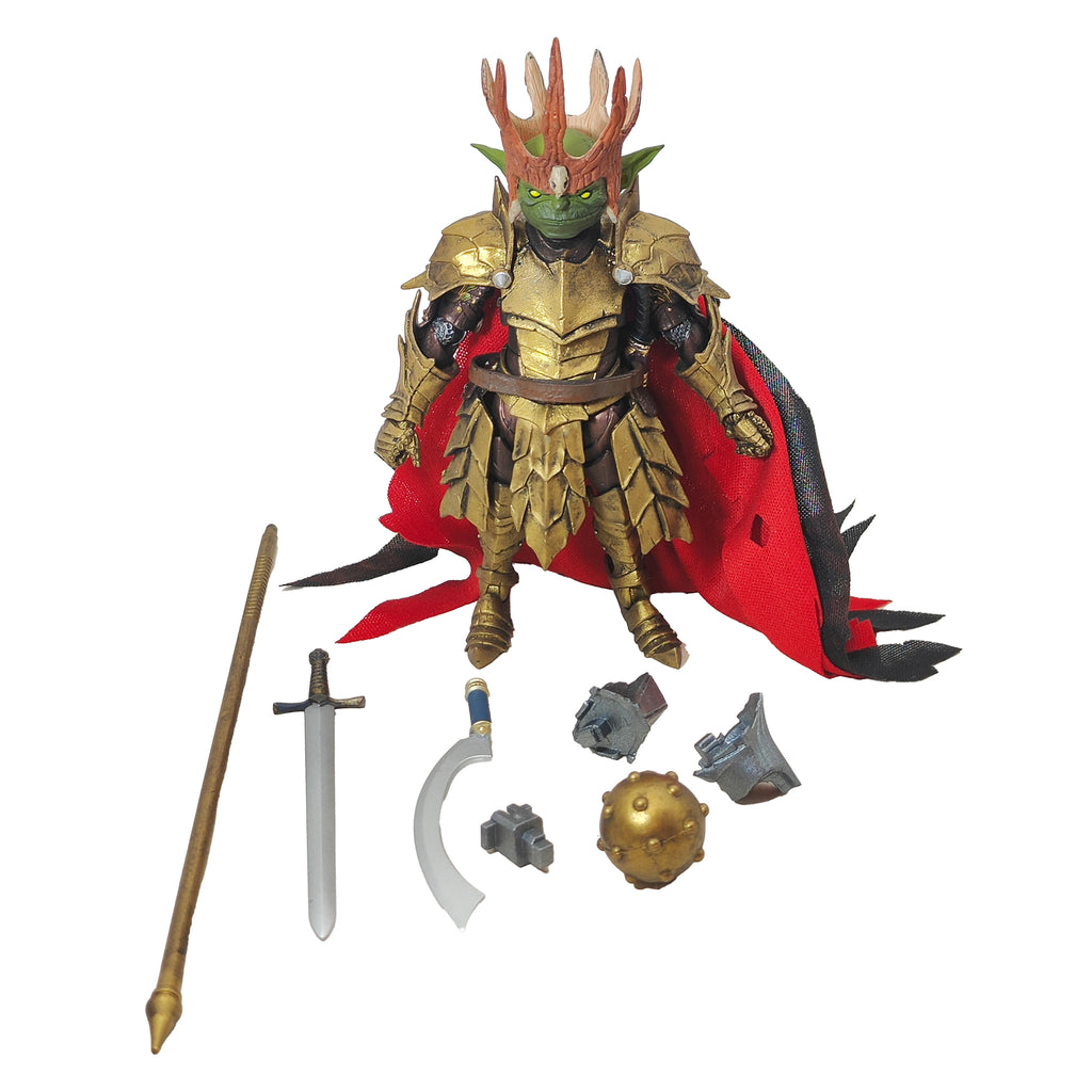 Mythic Legions King No'glin Advent of Decay Four Horsemen Action Figure 2018