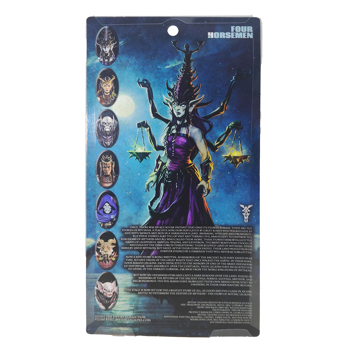 Mythic Legions Krotos Illythia Wave Four Horsemen Action Figure 2022