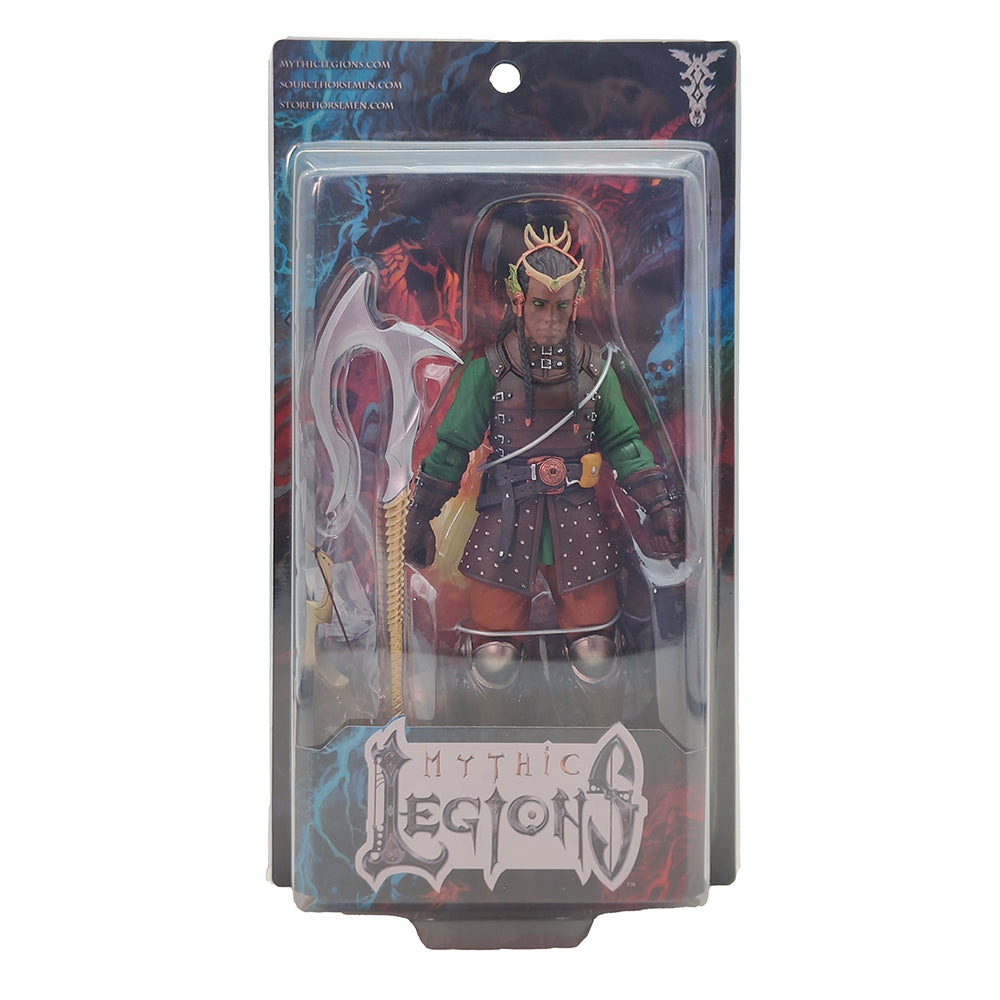 Mythic Legions Lord Bardric Autumnborn Four Horsemen Studios 15 cm Action Figure 2023 – Mythic Legions, Four Horsemen Studios, 15 cm, 2023, pre-owned collector piece, Uncanny Collectibles Dublin Ireland