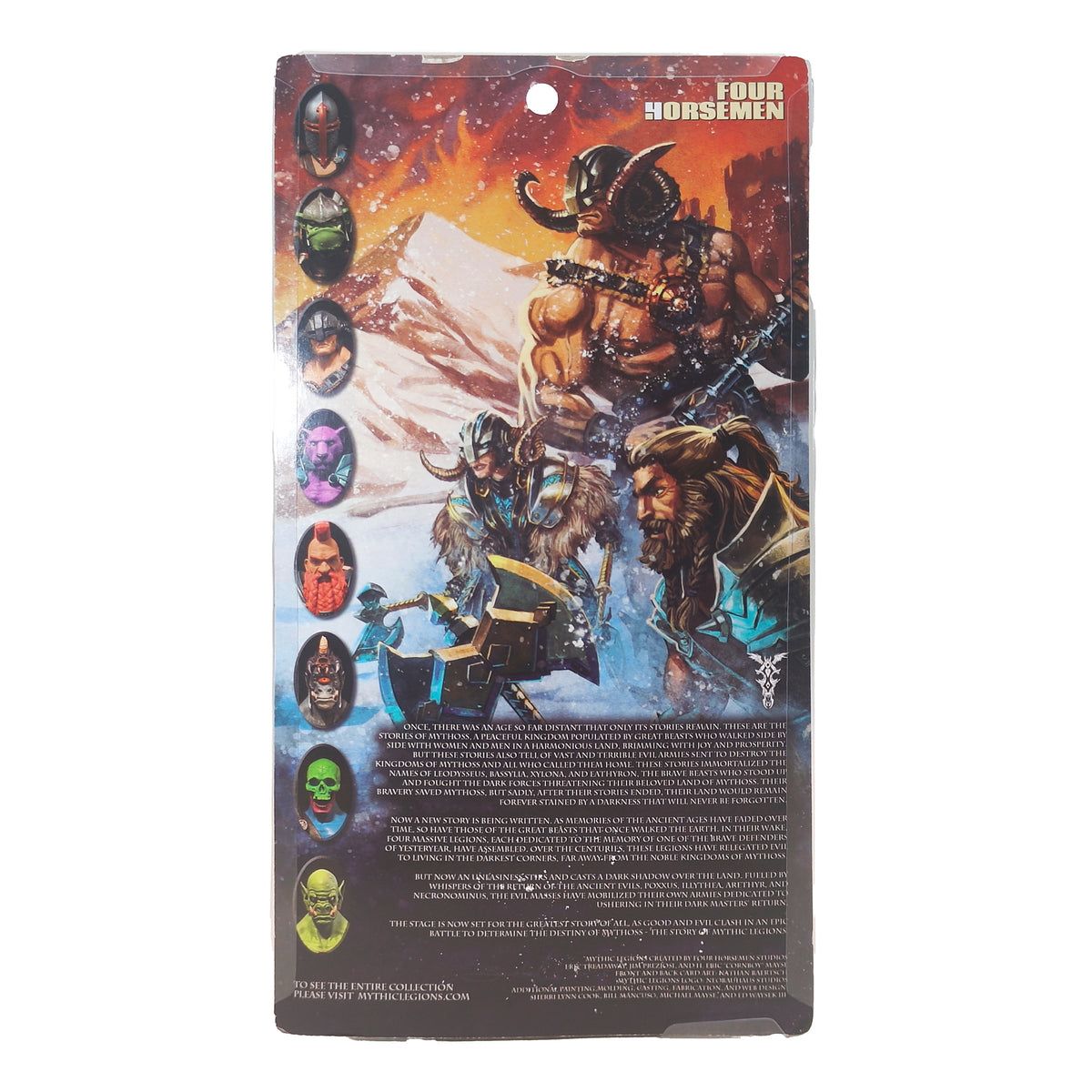 Mythic Legions Malleus Four Horsemen Action Figure 2016