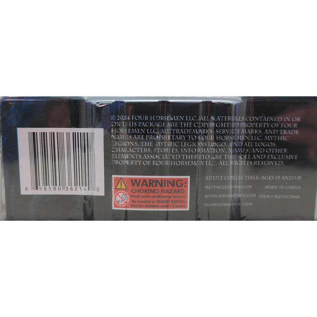 Mythic Legions Maxillius The Harvester Four Horsemen Studios Action Figure 2024 15cm – Mythic Legions, Four Horsemen Studios, 15 cm, 2024, pre-owned collector piece, Uncanny Collectibles Dublin Ireland