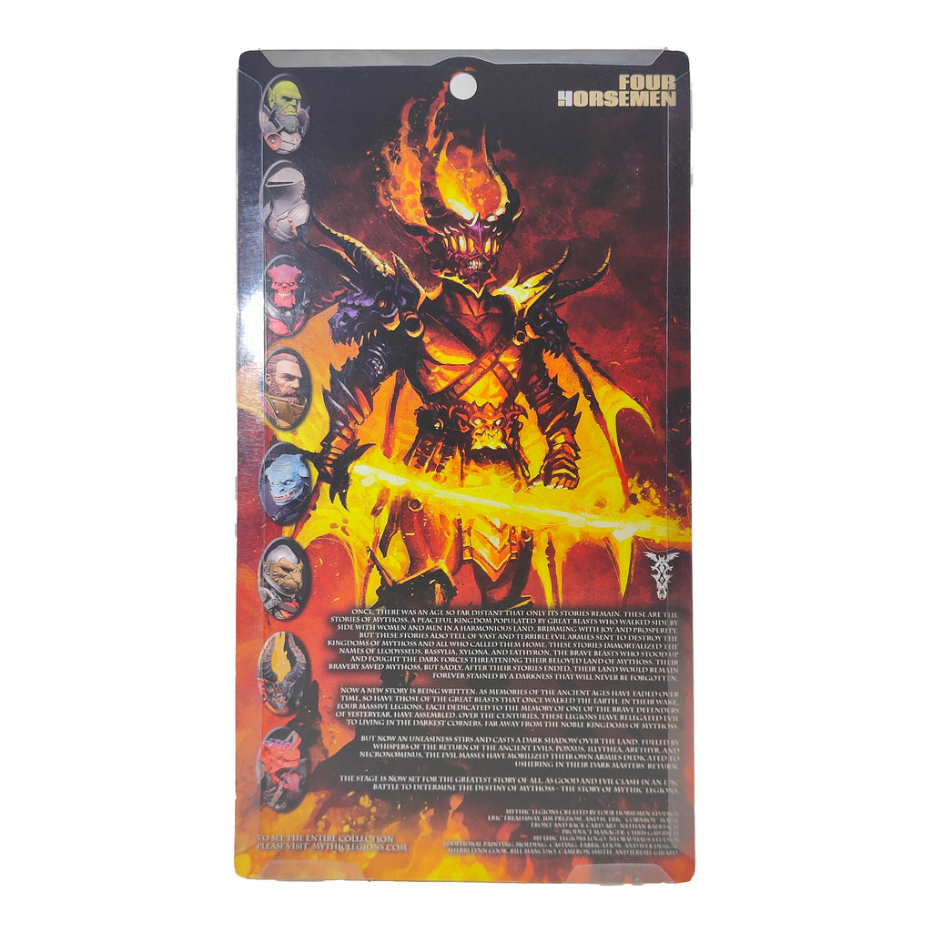 Mythic Legions Mephitor All Stars 4 Four Horsemen Action Figure 2021 - photo 4 of 7