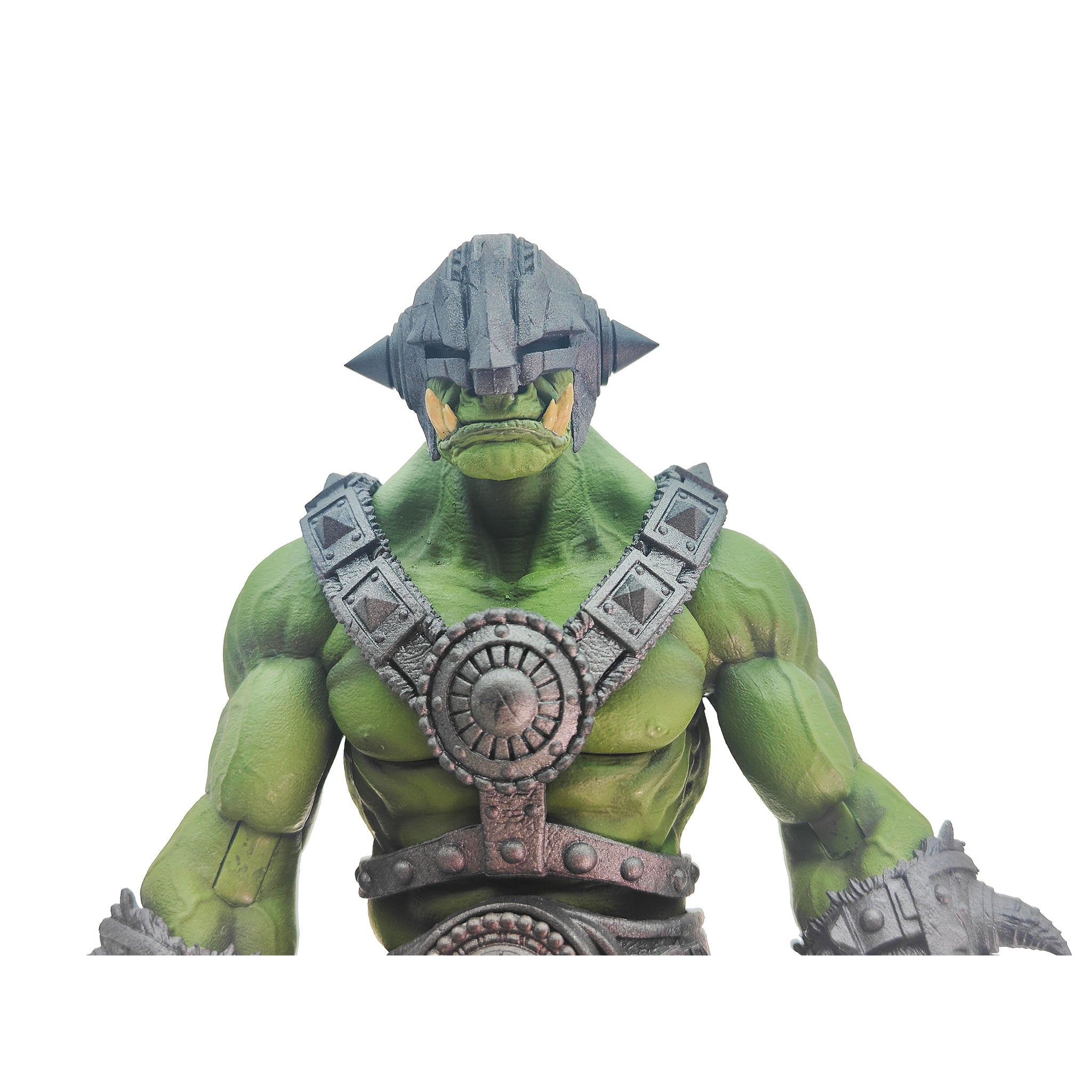 Mythic Legions Ogre Legion Builder Four Horsemen Studios Ogre Scale Action Figure 2019 25 cm – Mythic Legions, Four Horsemen Studios, 25 cm, 2019, pre-owned collector piece, Uncanny Collectibles Dublin Ireland