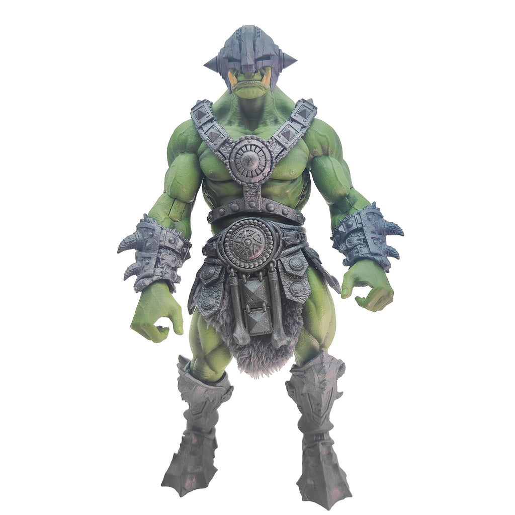 Mythic Legions Ogre Legion Builder Four Horsemen Studios Ogre Scale Action Figure 2019 25 cm – Mythic Legions, Four Horsemen Studios, 25 cm, 2019, pre-owned collector piece, Uncanny Collectibles Dublin Ireland