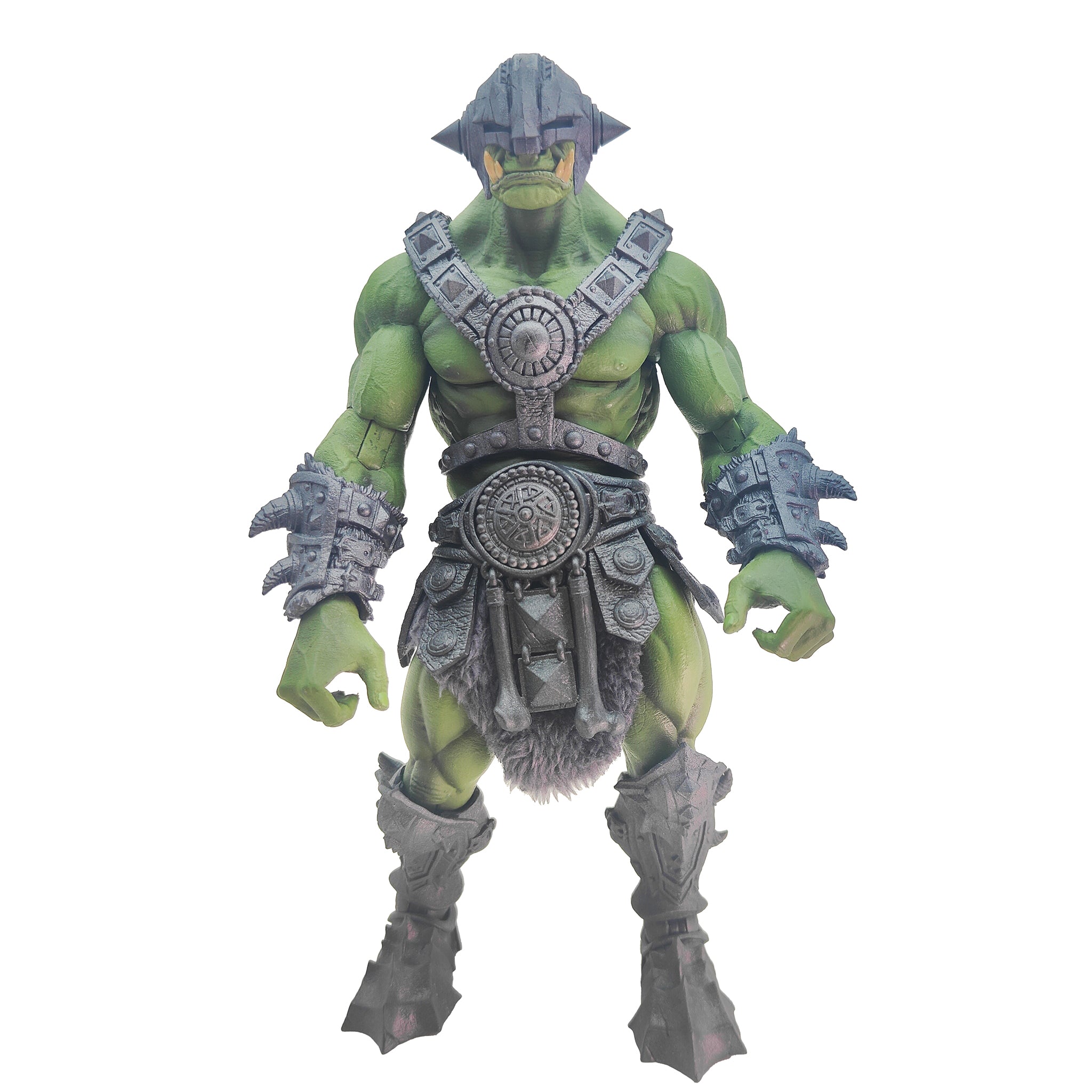 Mythic Legions Ogre Legion Builder Four Horsemen Studios Ogre Scale Action Figure 2019 25 cm – Mythic Legions, Four Horsemen Studios, 25 cm, 2019, pre-owned collector piece, Uncanny Collectibles Dublin Ireland