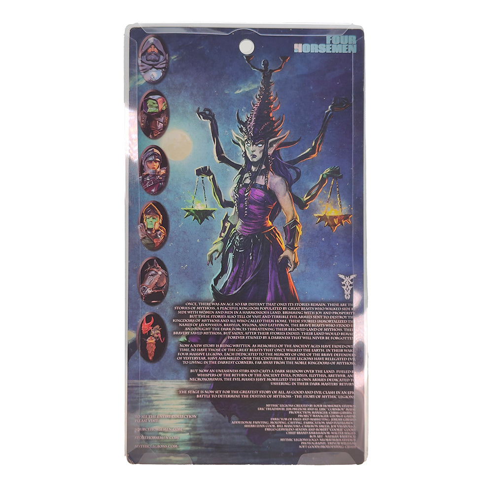 Mythic Legions Okeaetos Four Horsemen Studios 15 cm Action Figure 2023 – Mythic Legions, Four Horsemen Studios, 15 cm, 2023, pre-owned collector piece, Uncanny Collectibles Dublin Ireland