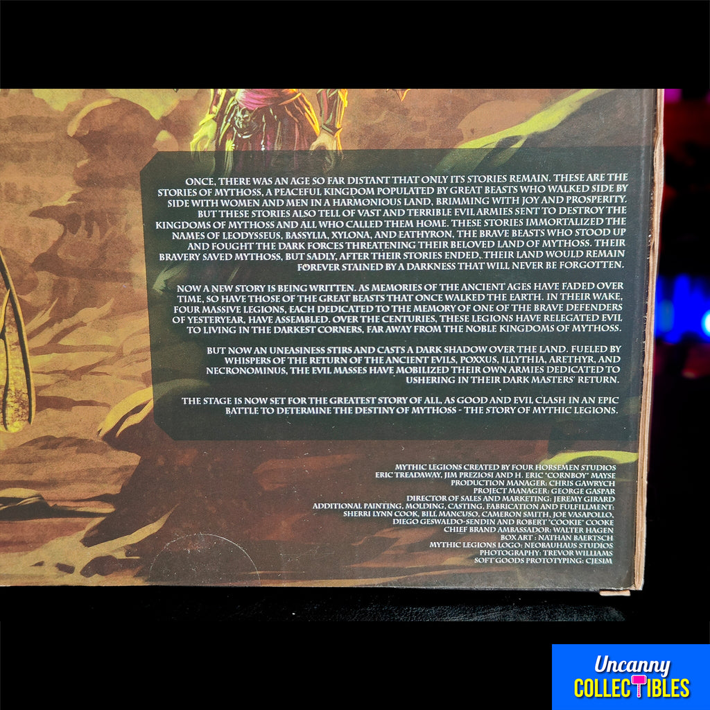 Mythic Legions Poxxus and Phlogeus Four Horsemen Studios Action Figure