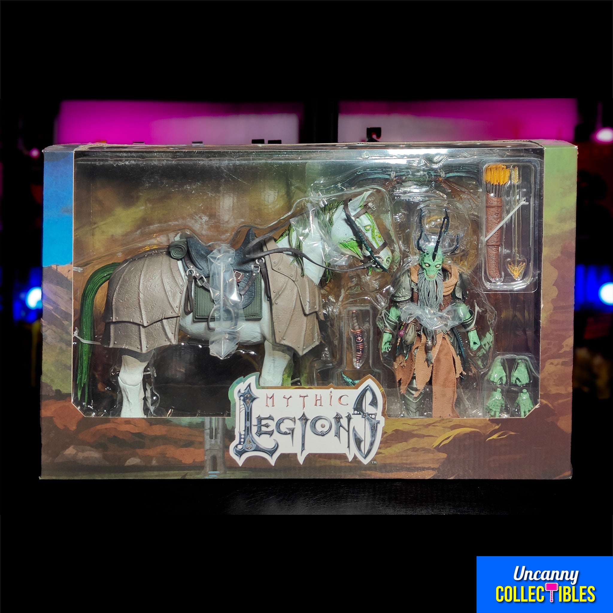 Mythic Legions Poxxus and Phlogeus Four Horsemen Studios Action Figure