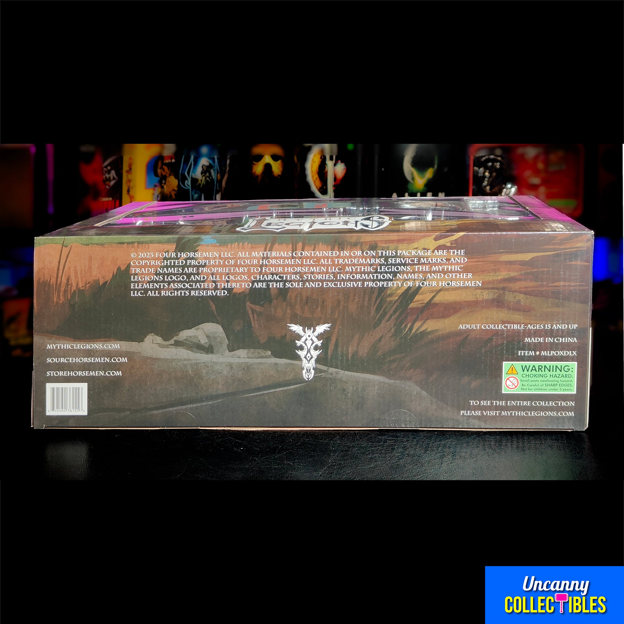 Mythic Legions Poxxus and Phlogeus Four Horsemen Studios Action Figure