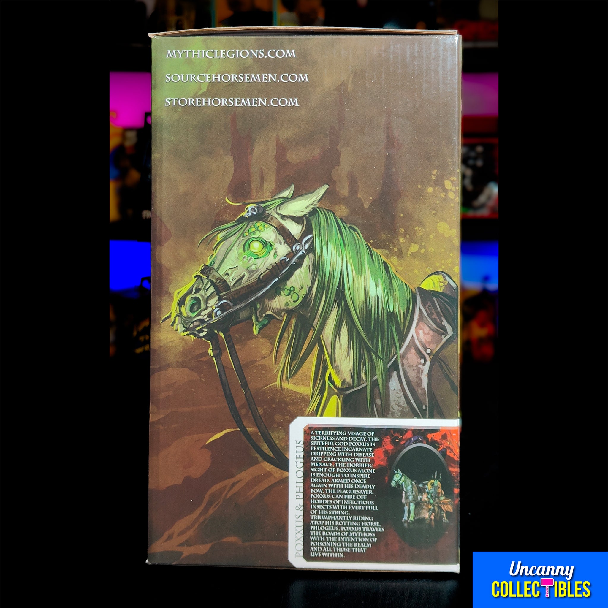 Mythic Legions Poxxus and Phlogeus Four Horsemen Studios Action Figure