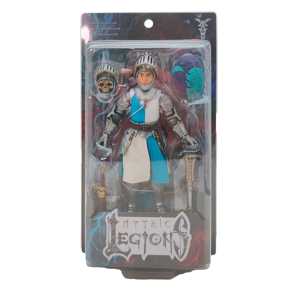 Mythic Legions Sir Adalric Four Horsemen Studios Action Figure 2024 15cm – Mythic Legions, Four Horsemen Studios, 15 cm, 2024, pre-owned collector piece, Uncanny Collectibles Dublin Ireland