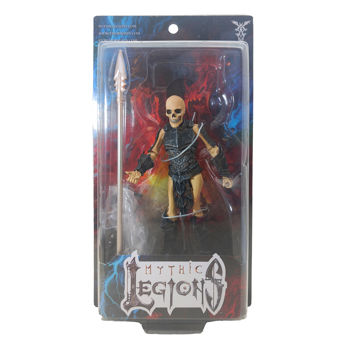 Mythic Legions Skeleton Soldier Builder Four Horsemen Action Figure 2018