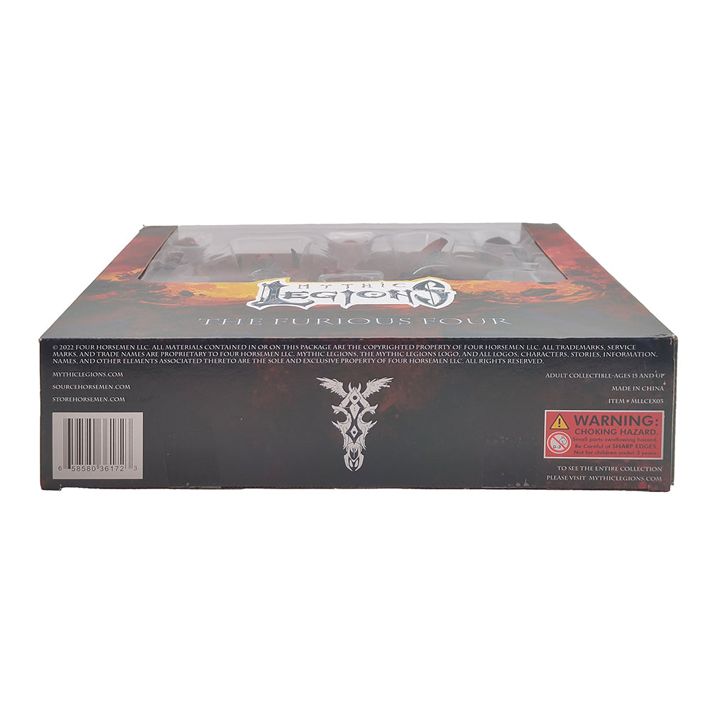 Mythic Legions The Furious Four Four Horsemen Studios 15 cm Action Figure LegionsCon 2022 Exclusive 2 Pack – Mythic Legions, Four Horsemen Studios, 15 cm, 2022, pre-owned collector piece, Uncanny Collectibles Dublin Ireland