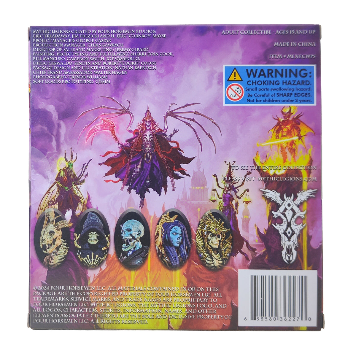 Mythic Legions Thorasis All Stars 6 Four Horsemen Figure and Skeleton Hands Pack - photo 10 of 14