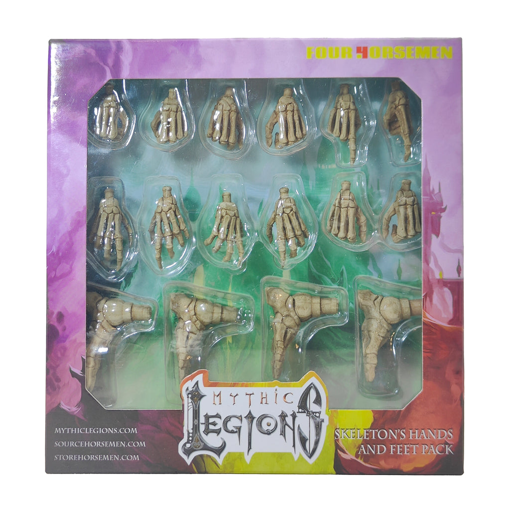 Mythic Legions Thorasis All Stars 6 Four Horsemen Figure and Skeleton Hands Pack - photo 9 of 14