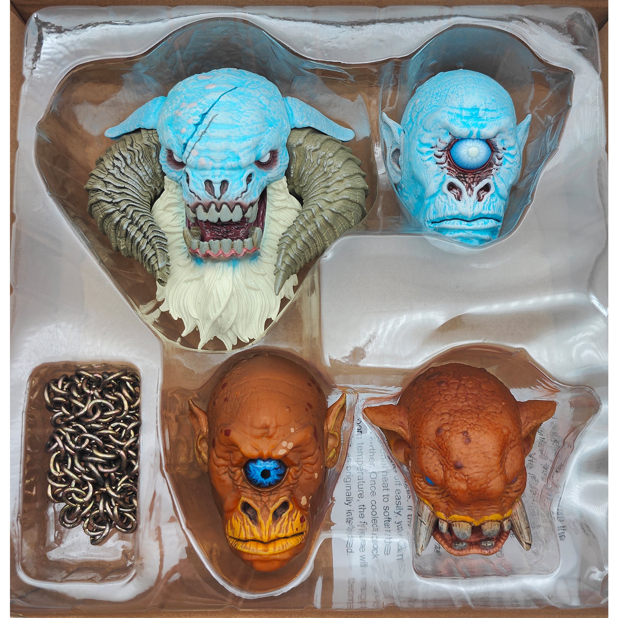 Mythic Legions Trolls Head Accessory Pack Four Horsemen Studios 2023 – Mythic Legions, Four Horsemen Studios, -, 2023, pre-owned collector piece, Uncanny Collectibles Dublin Ireland