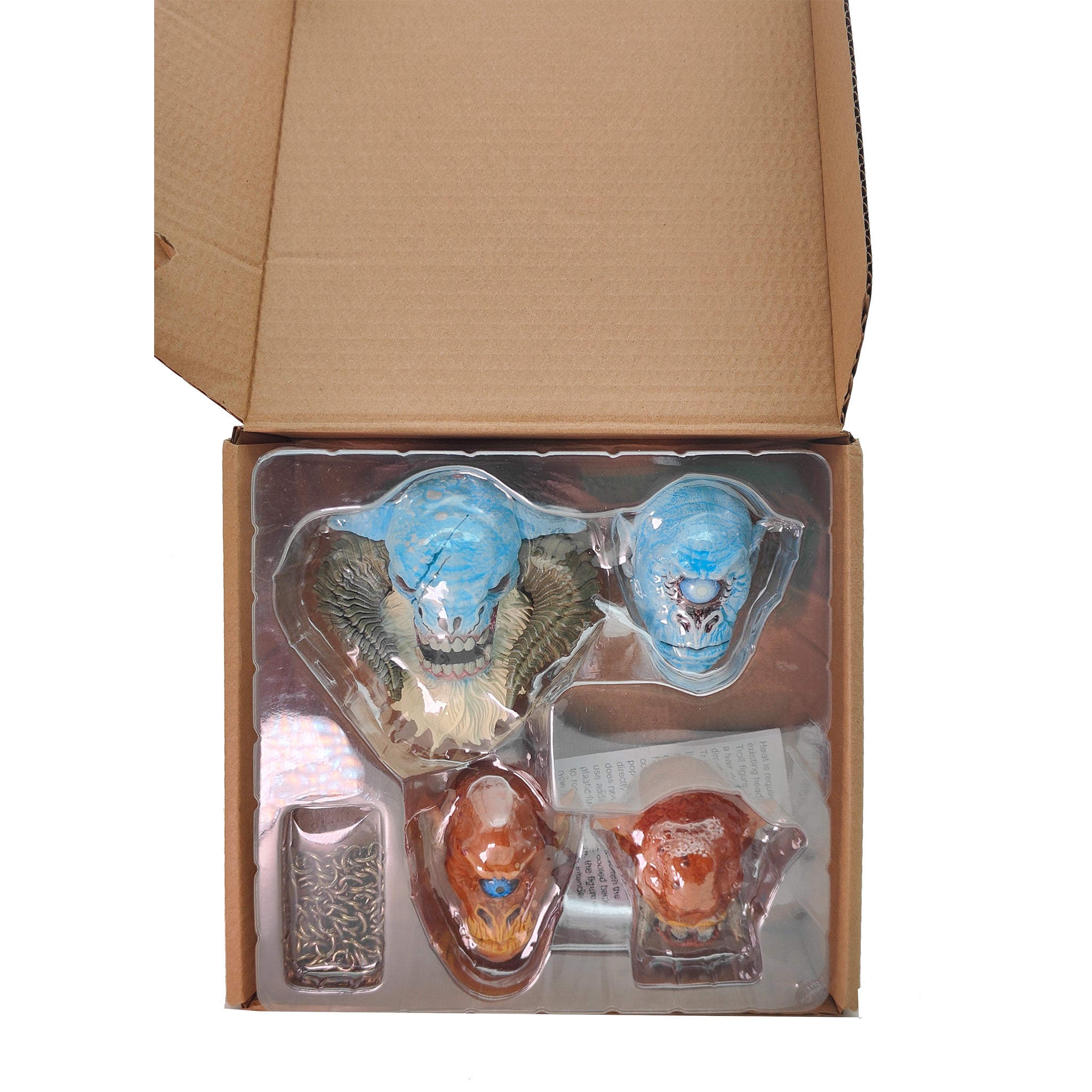 Mythic Legions Trolls Head Accessory Pack Four Horsemen Studios 2023 – Mythic Legions, Four Horsemen Studios, -, 2023, pre-owned collector piece, Uncanny Collectibles Dublin Ireland