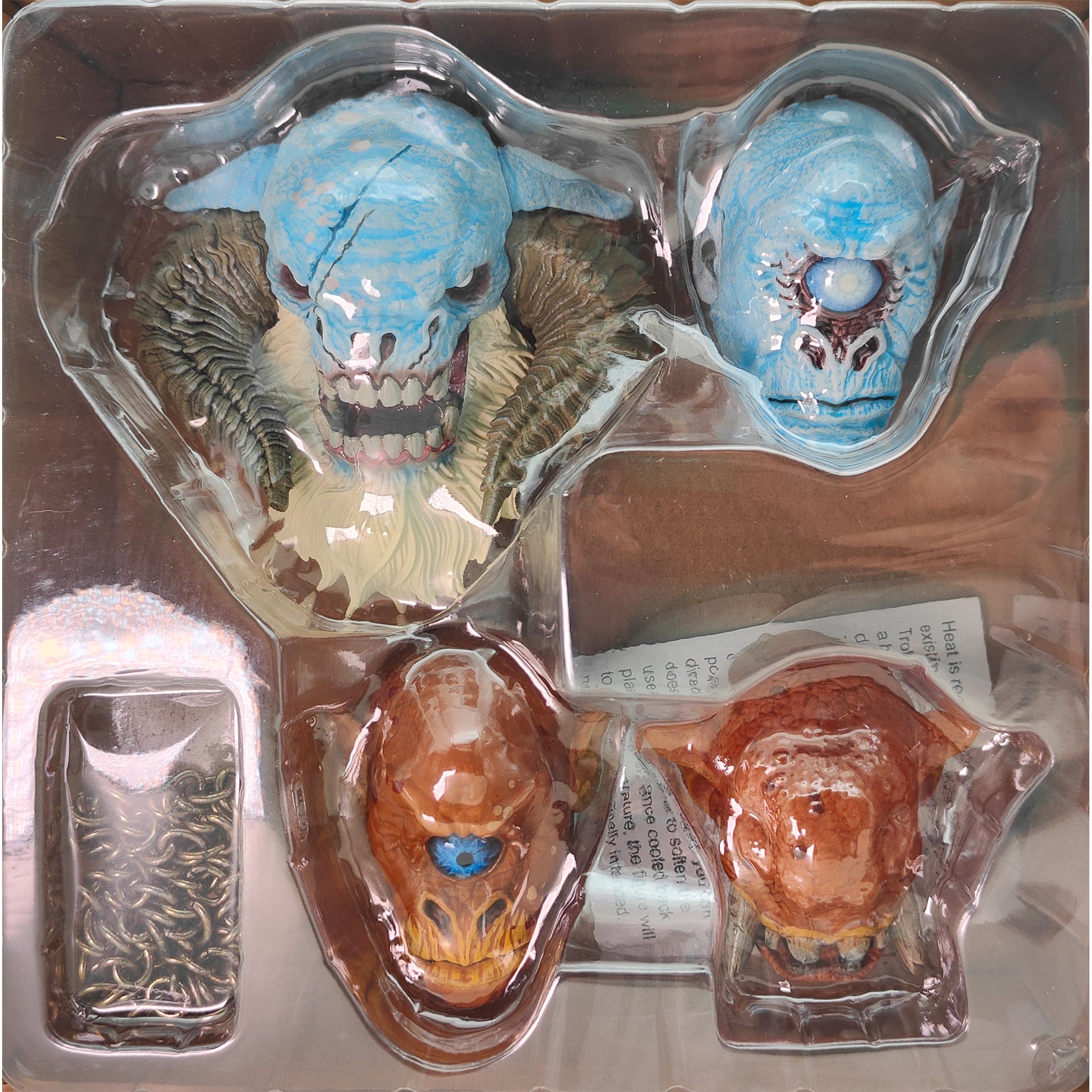 Mythic Legions Trolls Head Accessory Pack Four Horsemen Studios 2023