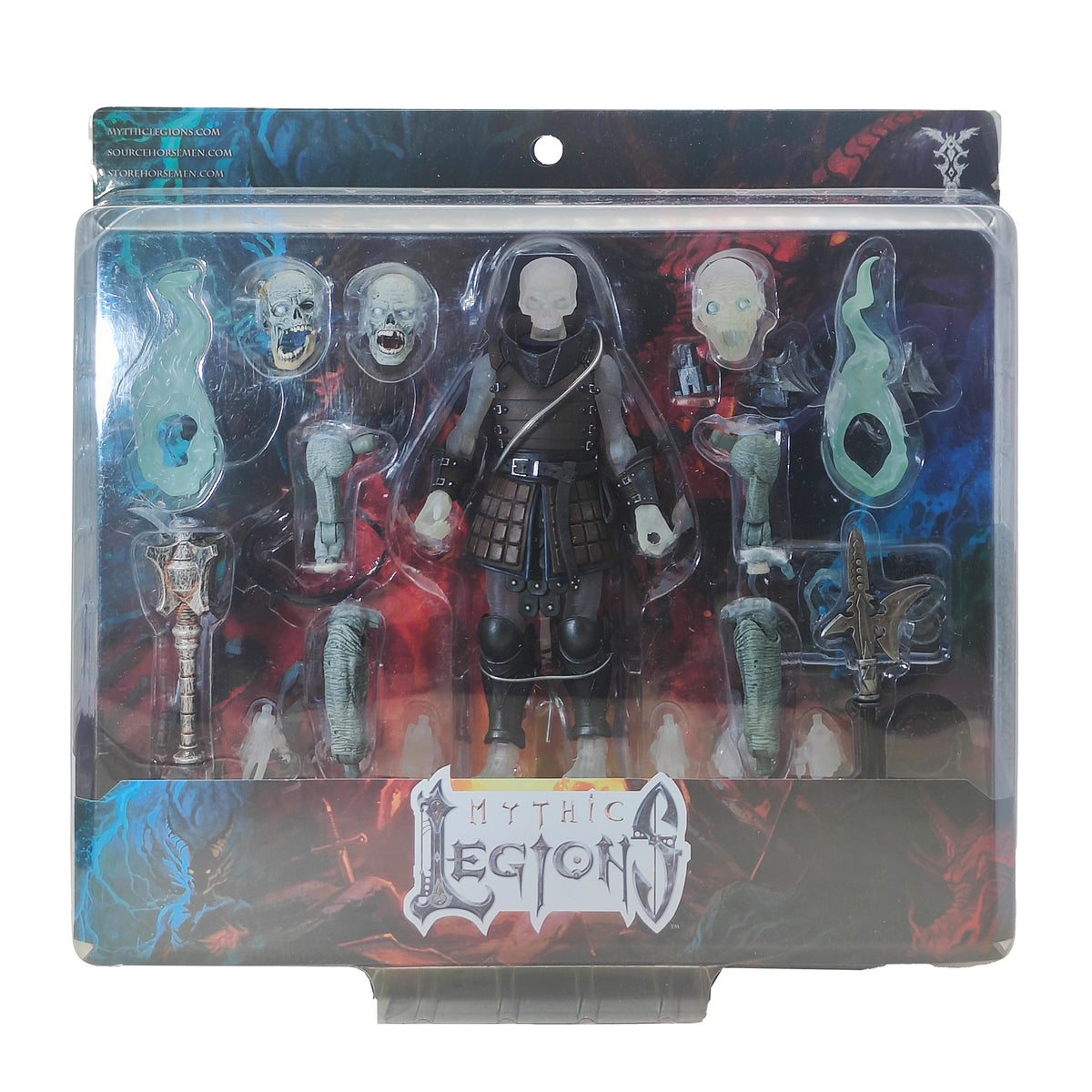 Mythic Legions Undead Builder Pack Necronominus Wave Four Horsemen Figure 2024