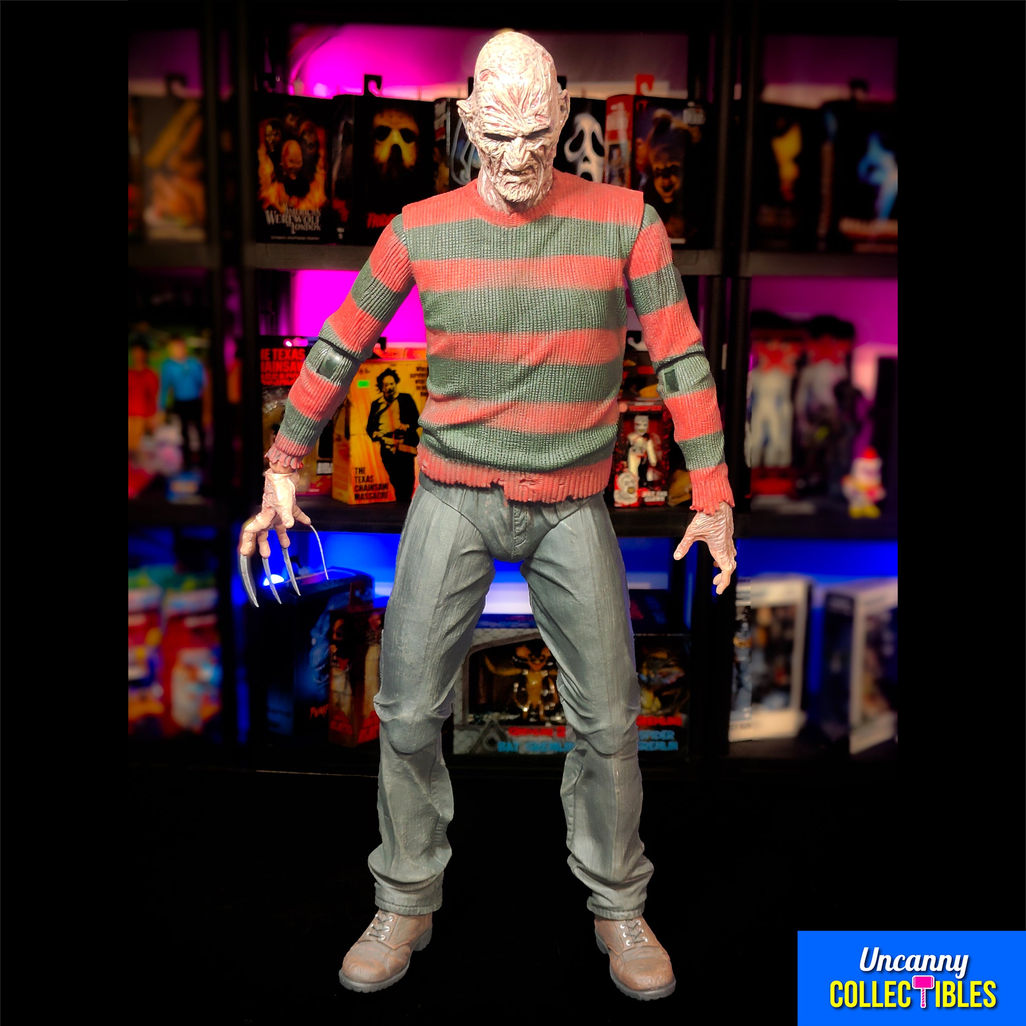 NECA A Nightmare on Elm Street Part 2 Freddy's Revenge Freddy Krueger 1/4 Scale Action Figure - Pre-Owned – photo 3 of 32