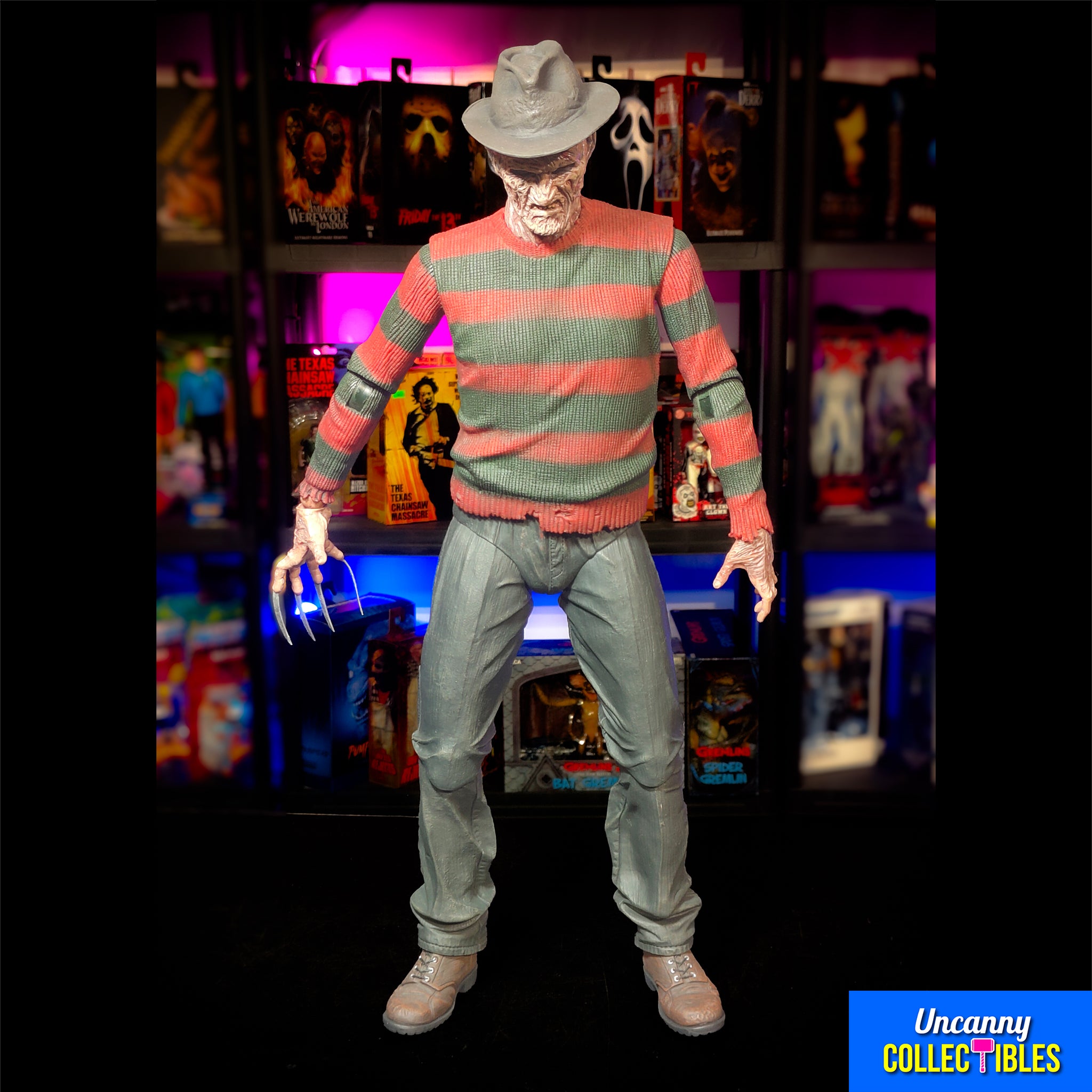 NECA A Nightmare on Elm Street Part 2 Freddy's Revenge Freddy Krueger 1/4 Scale Action Figure - Pre-Owned – photo 2 of 32