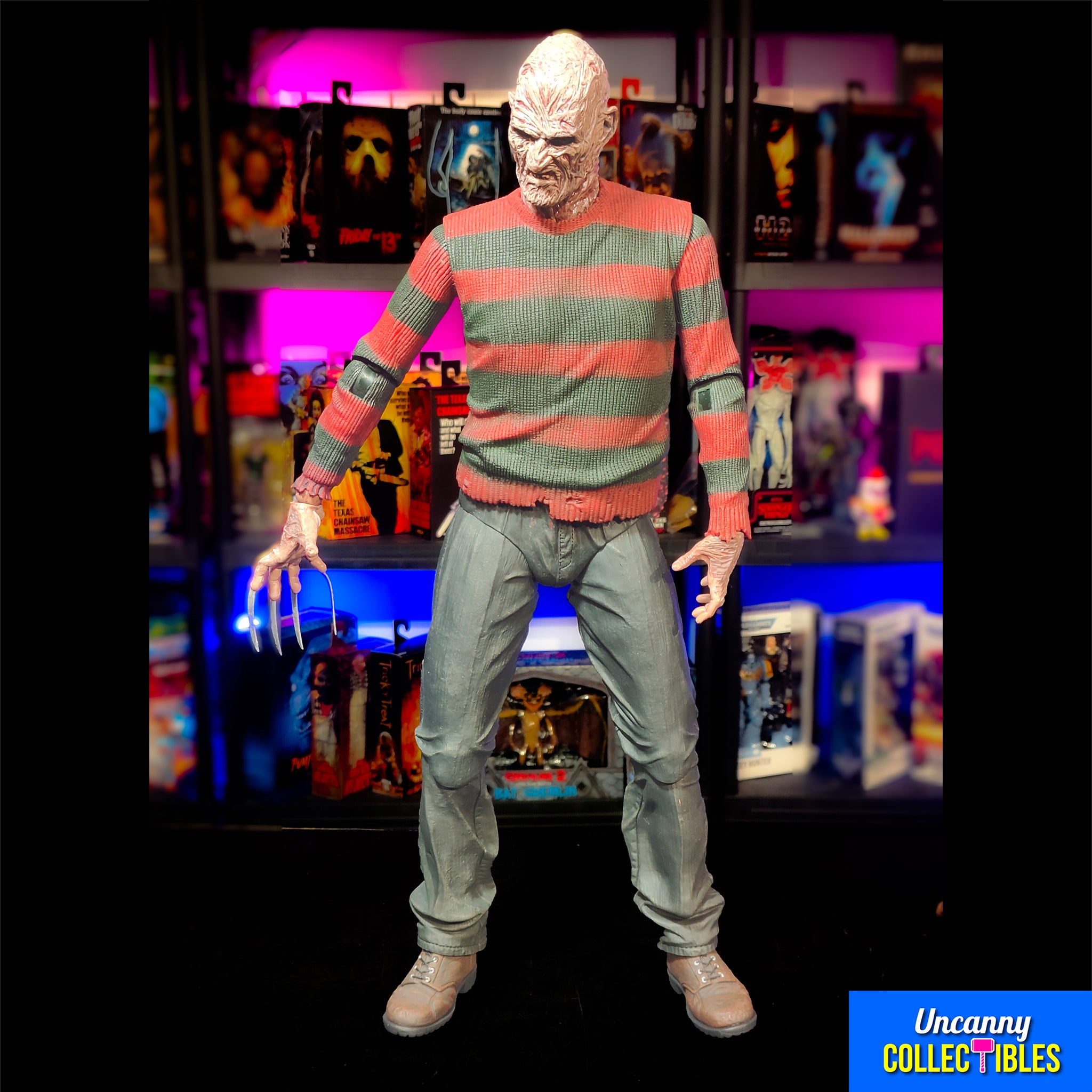 NECA A Nightmare on Elm Street Part 2 Freddy's Revenge Freddy Krueger 1/4 Scale Action Figure - Pre-Owned – photo 4 of 32