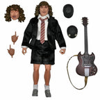 NECA AC/DC Angus Young Highway to Hell Retro Clothed Action Figure 20cm